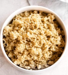 Bowl of quinoa