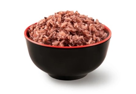 Bowl of red rice