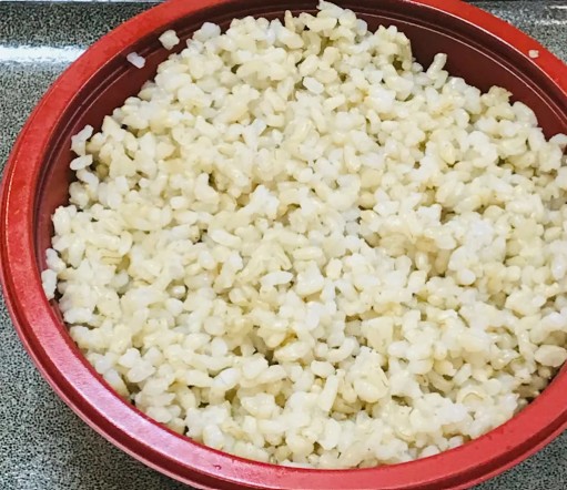 Bowl of brown rice