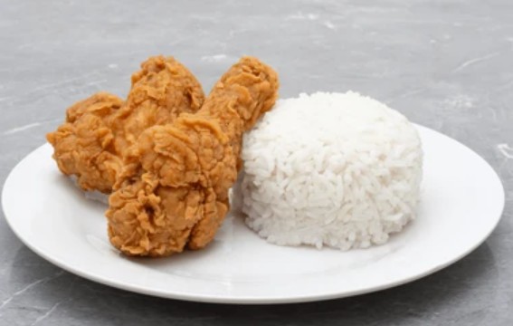 Chikchak crispy white rice
