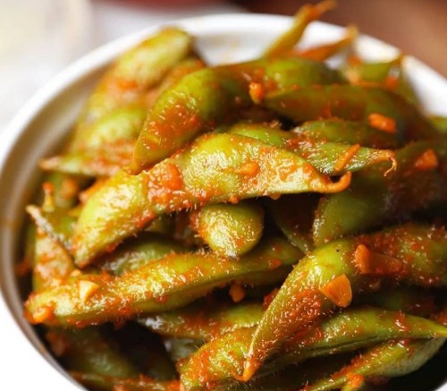 Sweet Chilli Edamame Beans