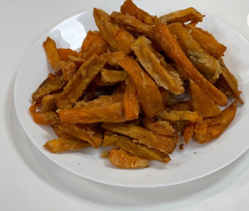 Sweet potato tempura fries